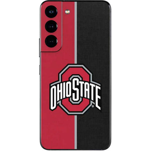 Ohio State University OSU Buckeyes Split Galaxy S22 Skin